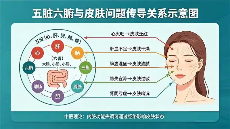 配图2：五脏六腑→皮肤问题的传导关系示意图.jpg